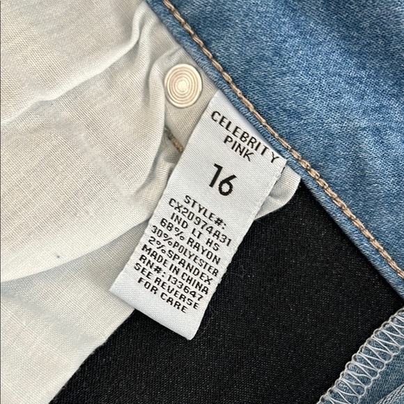 Celebrity Pink Women's Blue Denim - Picture 5 of 5